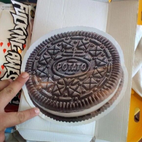 Imran potato Stickers sticker extra large jumbo oreo#imran #imranpotato #potat - Picture 1 of 1